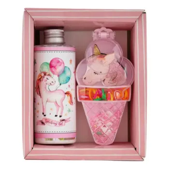 Dětská kosmetická sada pro holky – sprchový gel 200 ml a sada gumiček Dětská kosmetická sada pro holky – sprchový gel 200 ml a sada gumiček