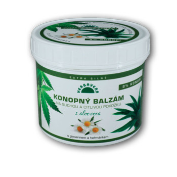 Konopný balzám s Aloe Vera, 500 ml