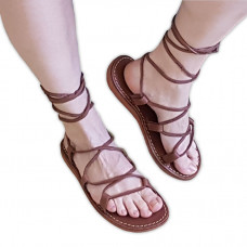 Dark Roman Sandals