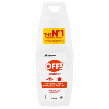 OFF! Protect repelent proti komárům a klíšťatům 100 ml OFF! Protect repelent proti komárům a klíšťatům 100 ml