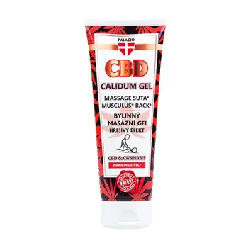 CBD Calidum hřejivý masážní gel 200ml