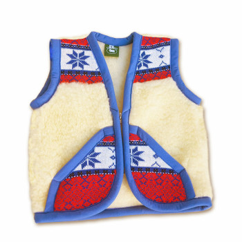 Children's Wool Waistcoat NORD - 5