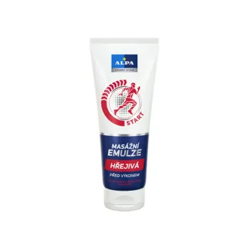 ALPA Masážní emulze HŘEJIVÁ, 210 ml