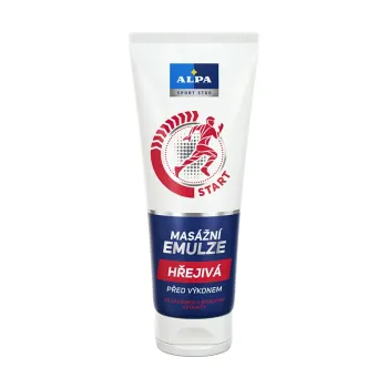 ALPA Masážní emulze HŘEJIVÁ, 210 ml