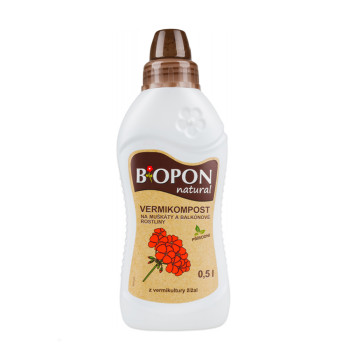 Biopon Vermikompost na balkónové rostliny 500 ml