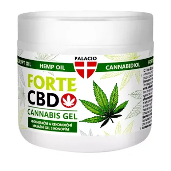 Forte CBD masážní gel, 600 ml