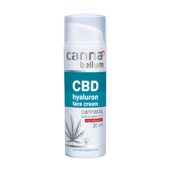 CBD pleťový krém s kyselinou hyaluronovou 30 ml