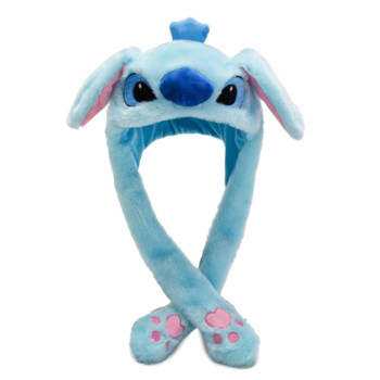 Svítící čepice Stitch s pohyblivýma ušima