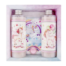 BOHEMIA Dárkové balení Unicorn – sprchový gel, šampon a hra