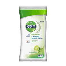 Dettol Univerzální čistící ubrousky Limetka & Máta, 36 ks