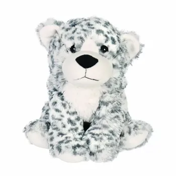 Hřejivý plyšák do mikrovlnky Sněžný leopard