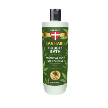 Konopná krémová pěna do koupele, 500 ml Konopná krémová pěna do koupele, 500 ml