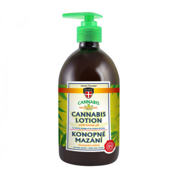 CANNABIS Massage Gel with Pump 500 ml