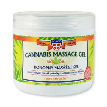 Cannabis Massage Gel, 600 ml