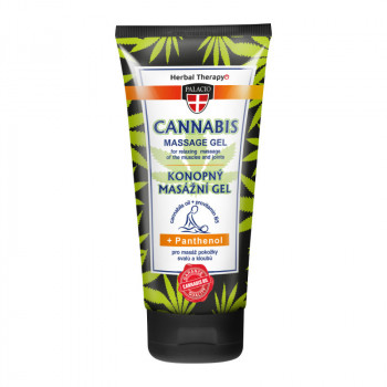 Cannabis massage gel with panthenol 200 ml