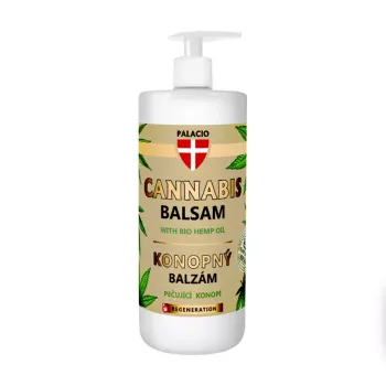 Konopný tělový balzám s pumpičkou, 500 ml