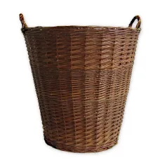 Proutěný koš na seno vysoký kulatý Ø 60 cm
