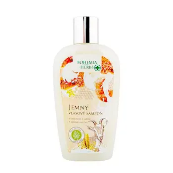 Jemný vlasový šampon med a kozí mléko 250 ml