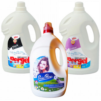 Lanolin 3 l - Pergel 3 l Color liquid detergent GRATIS 3 l Pergel Black