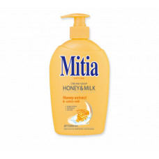 Mitia Honey & Milk tekuté mýdlo s medovými extrakty dávkovač, 500 ml