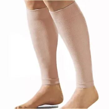 Podpůrný návlek na lýtko elastický - béžový