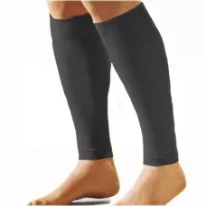 Podpůrný návlek na lýtko elastický - černý
