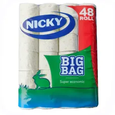 NICKY Toaletní Papír 2-Vrstvý 48 ks