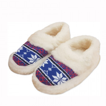 Heeled Slippers NORWAY blue