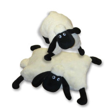 Folding Pillow SHEEP Black and White