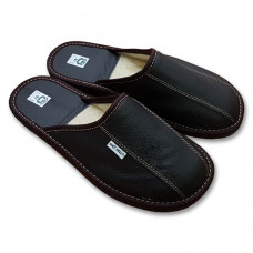 Men's Luxury Leather Slippers