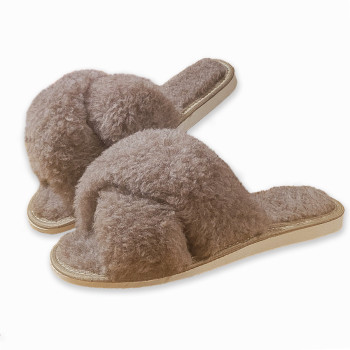 Women's spa slippers beige