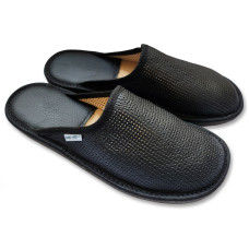 Men's Leather airy slippers