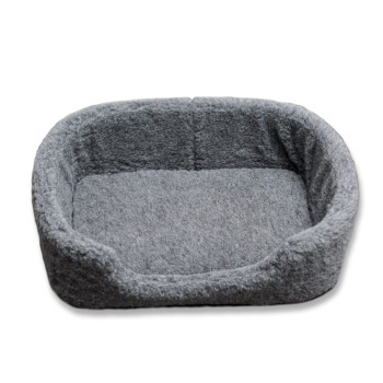 High wool bed for dogs and cats