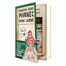 Dárková sada kniha Pivrnec – gel 250 ml a šampon 250 ml