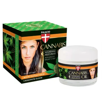 Konopný noční pleťový krém, 50 ml