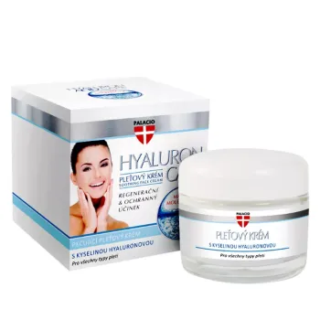 Pleťový krém s kyselinou hyaluronovou, 50 ml