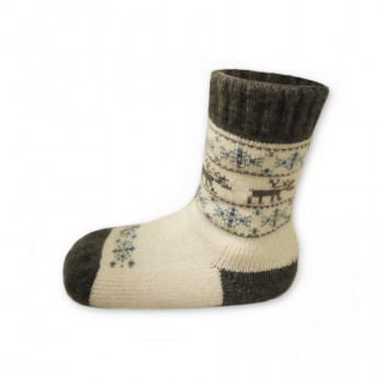 Funkční dětské ponožky z ovčí vlny Merino