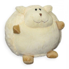 Sheepskin Ball Pillow