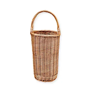 Proutěný stojan na deštníky s uchem Proutěný stojan na deštníky s uchem