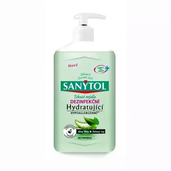 SANYTOL Antibakteriální tekuté mýdlo hydratační, 250 ml