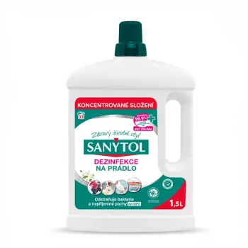 SANYTOL Dezinfekce na prádlo s vůní bílých květů, 1500 ml