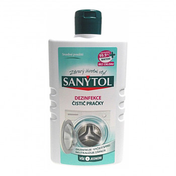 sanytol dezinfekce čistič pračky 250 ml