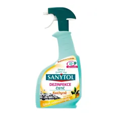 SANYTOL Dezinfekční odmašťující čistič na kuchyně, 500 ml