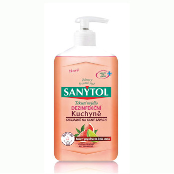 SANYTOL Dezinfekční mýdlo do kuchyně - Grapefruit & Limetka, 250 ml