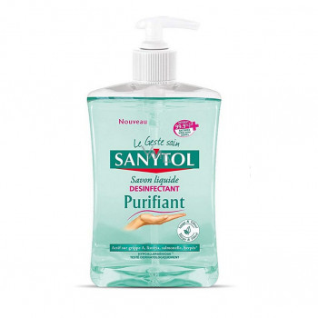 SANYTOL Disinfectant moisturizing Soap Purifiant, 250 ml