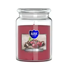 Vonná svíčka ve skle s víkem - CHOCOLATE CHERRY 500 g