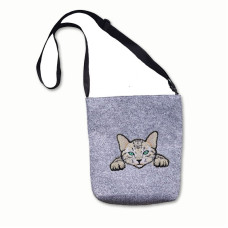 Felt Handbag Cat 0008-08