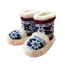 TV bačkory NORSKÉ vysoké - tmavě modré TV bačkory NORSKÉ vysoké - tmavě modré