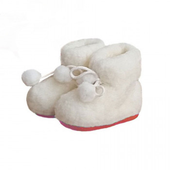 Kids TV Slippers red