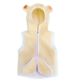 Dětská vlněná vesta ovečka